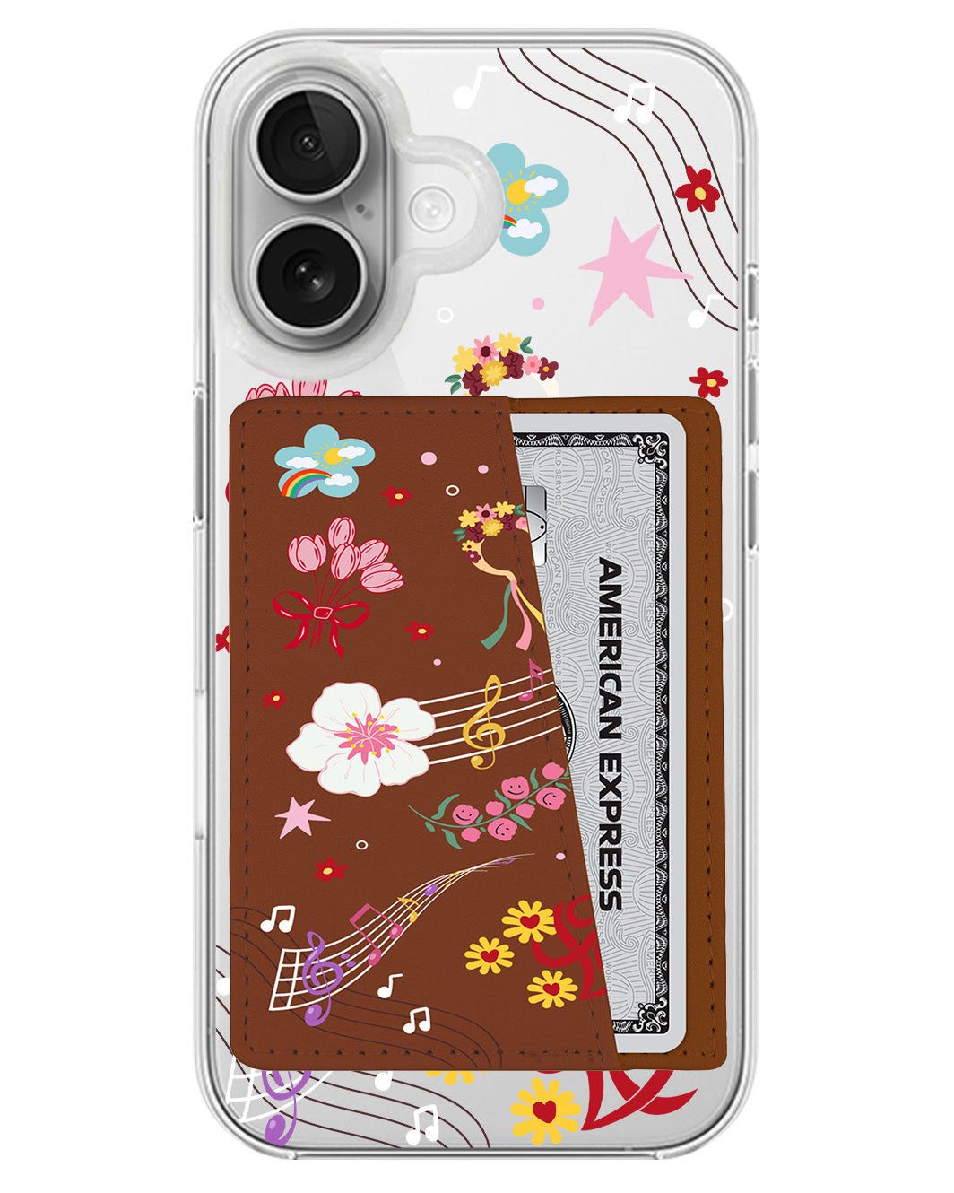 iPhone Leather Wallet Case - Red Velvet 3