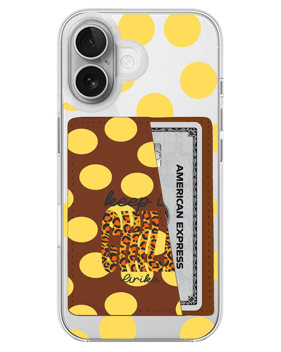 iPhone Leather Wallet Case - Keep It Chill