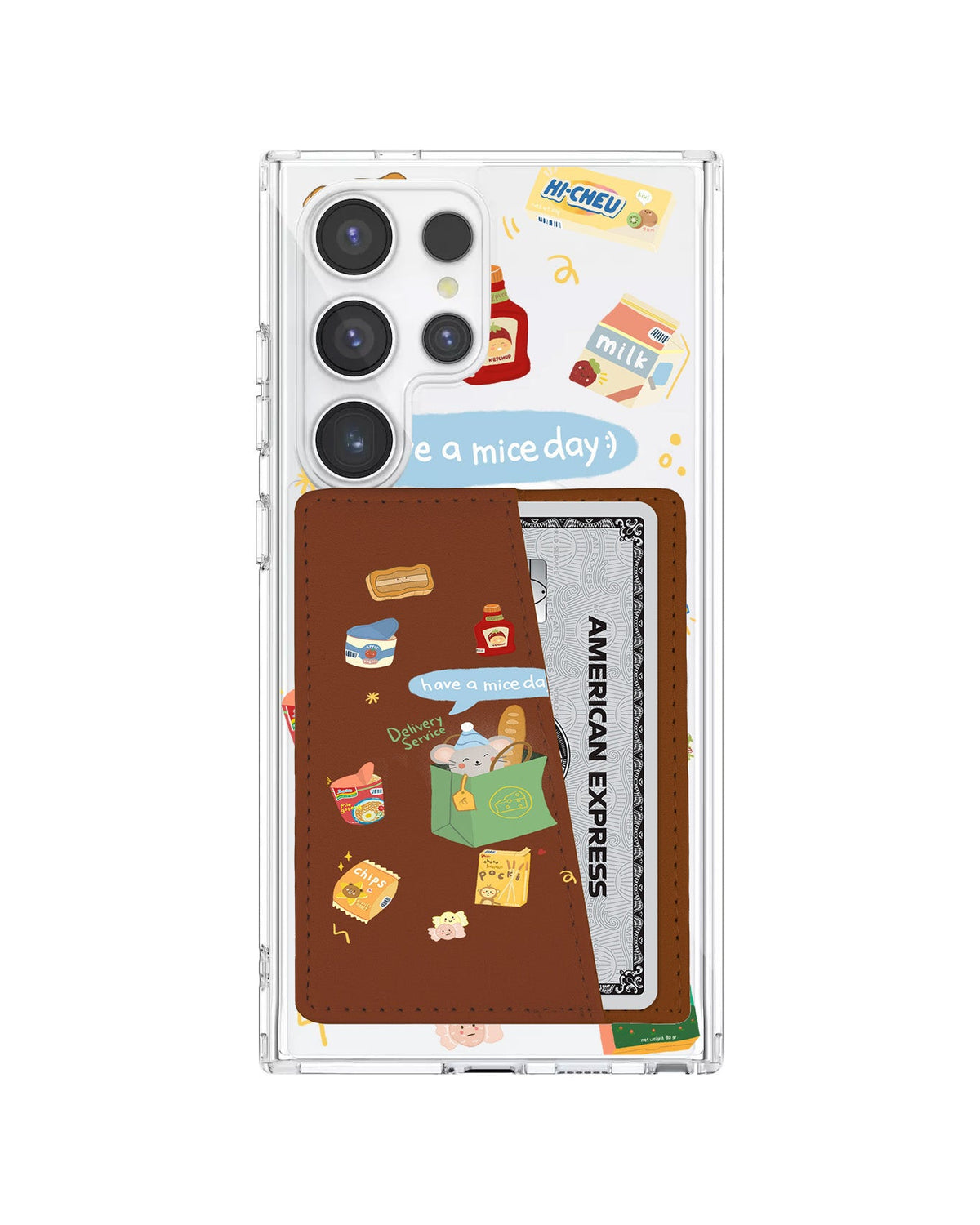 Android Leather Wallet Case - Have A Mice Day