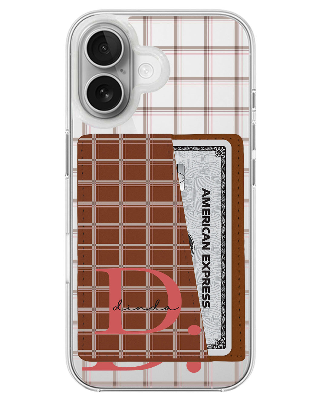 iPhone Leather Wallet Case - Soft Academia