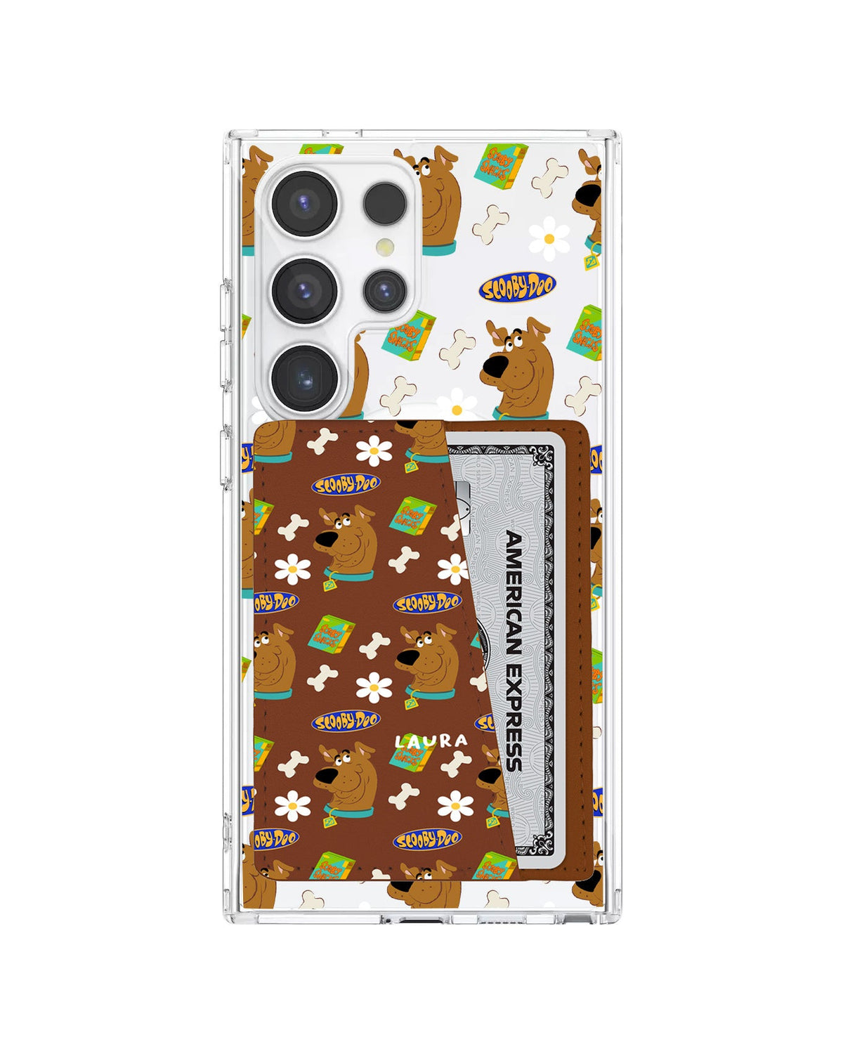 Android Leather Wallet Case - Scooby Doo