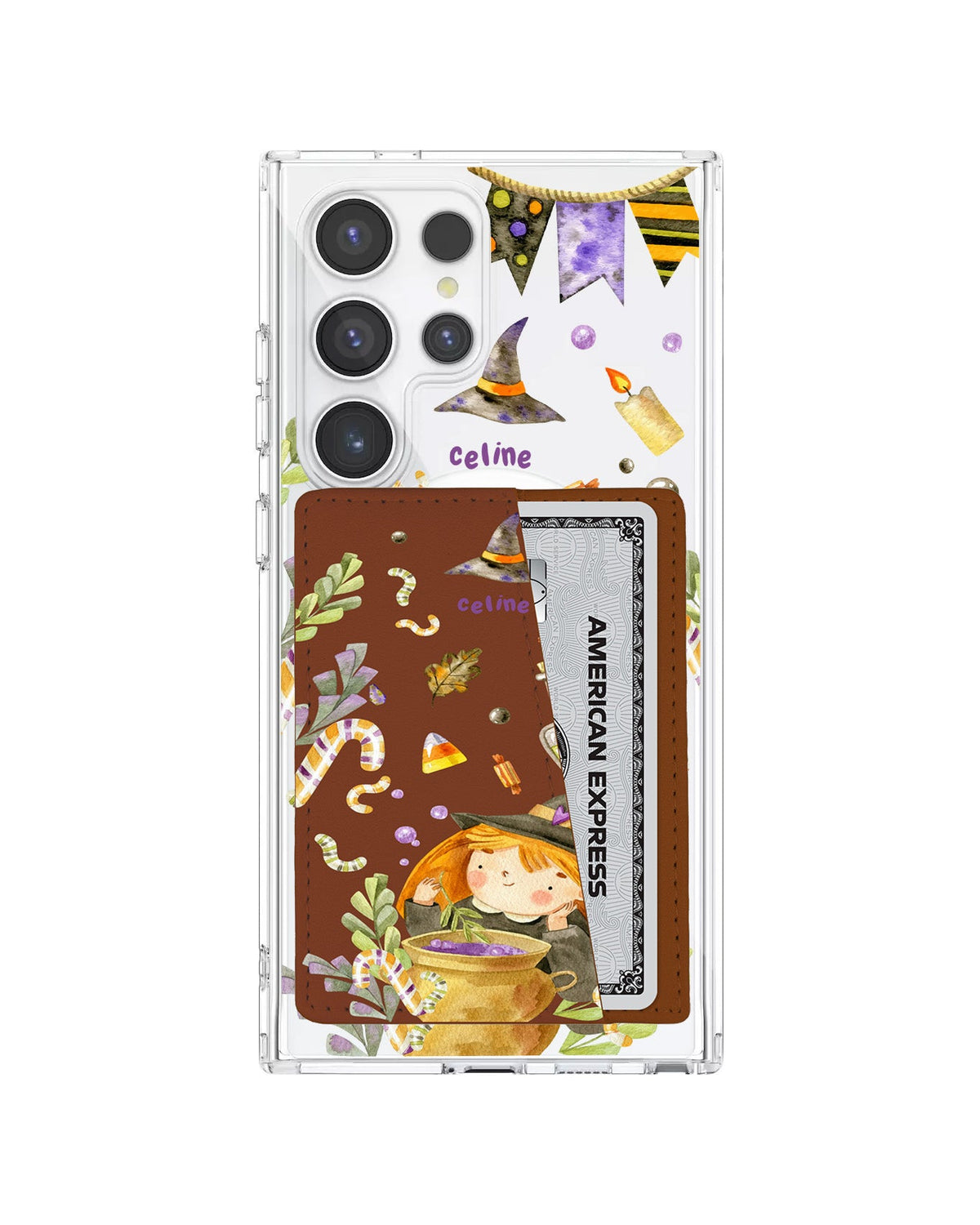 Android Leather Wallet Case - Witch's Posion