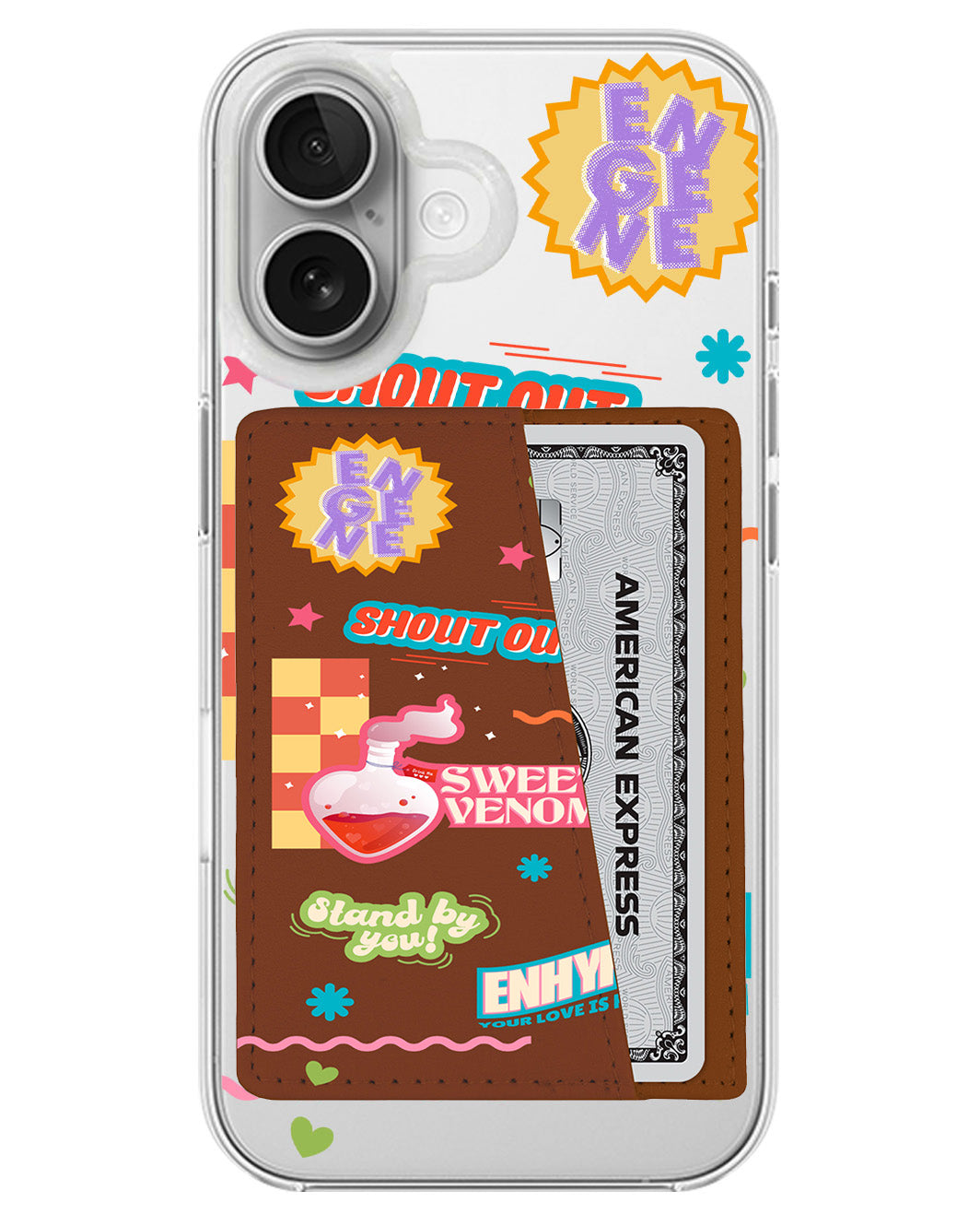 iPhone Leather Wallet Case - Enhypen 1