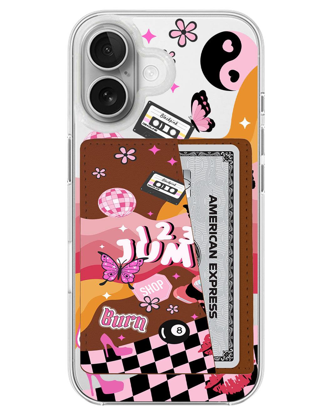 iPhone Leather Wallet Case - Blackpink 4