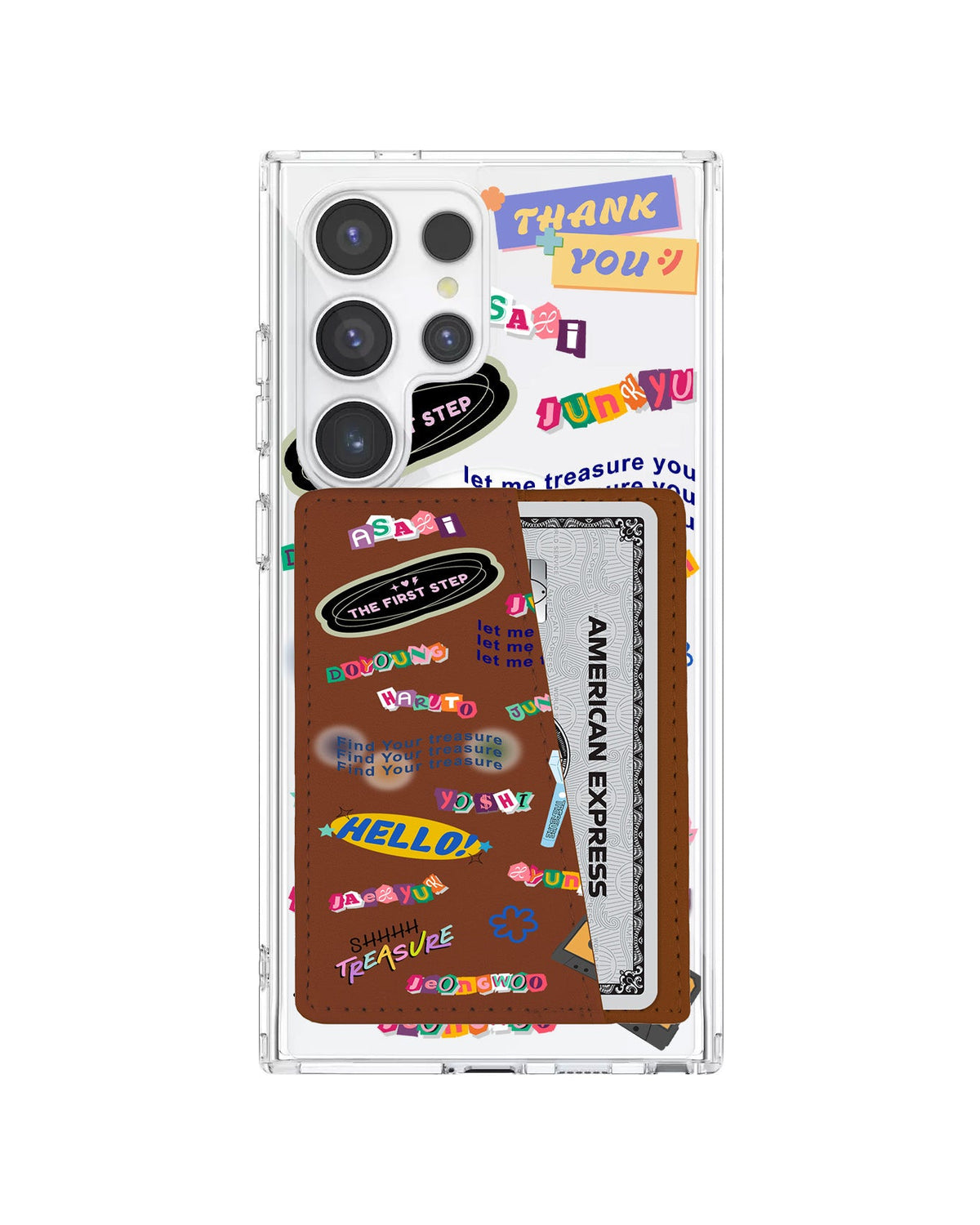 Android Leather Wallet Case - Treasure 1