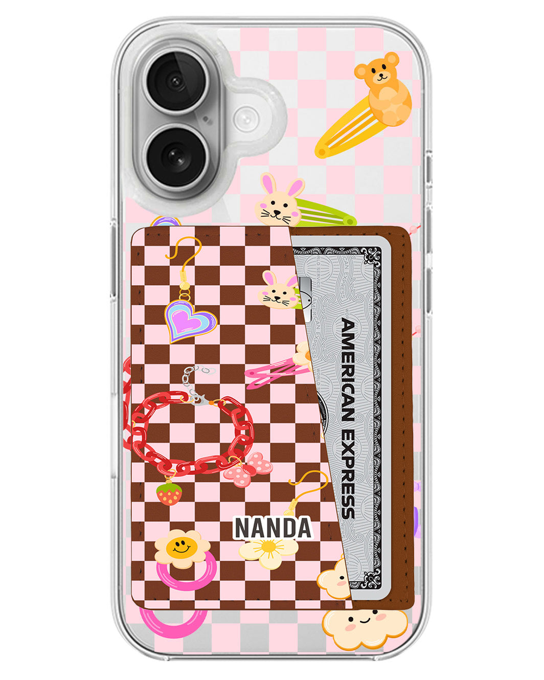 iPhone Leather Wallet Case - Sweet Trinkets