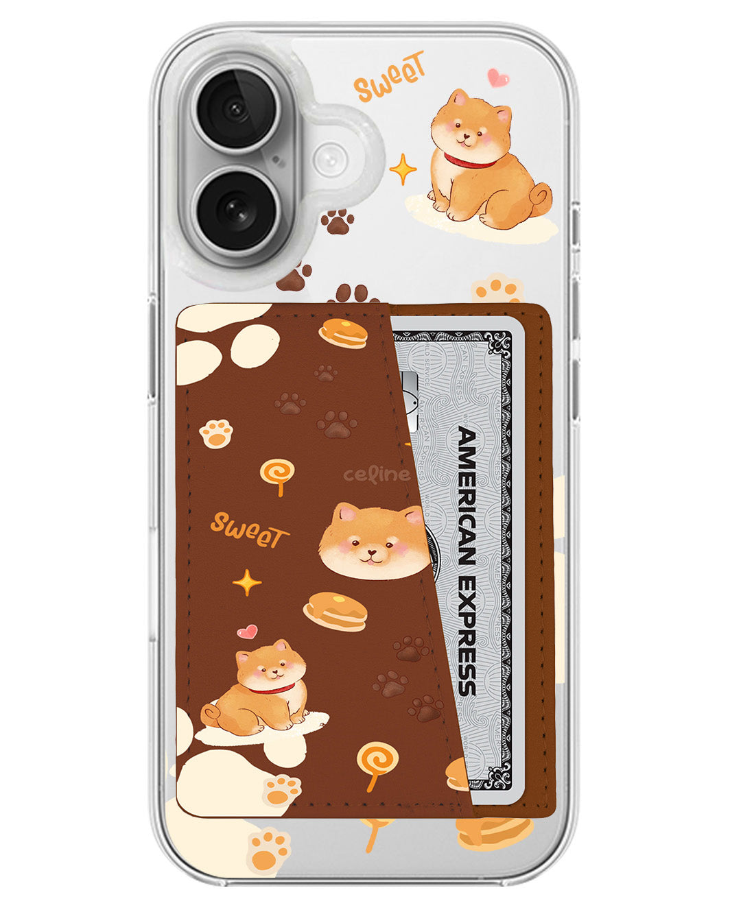 iPhone Leather Wallet Case - Let's Play