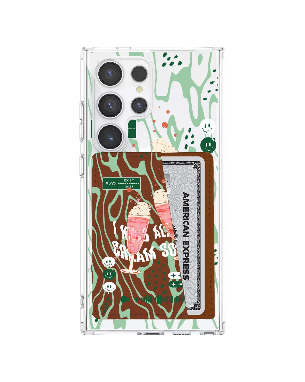 Android Leather Wallet Case - EXO 1