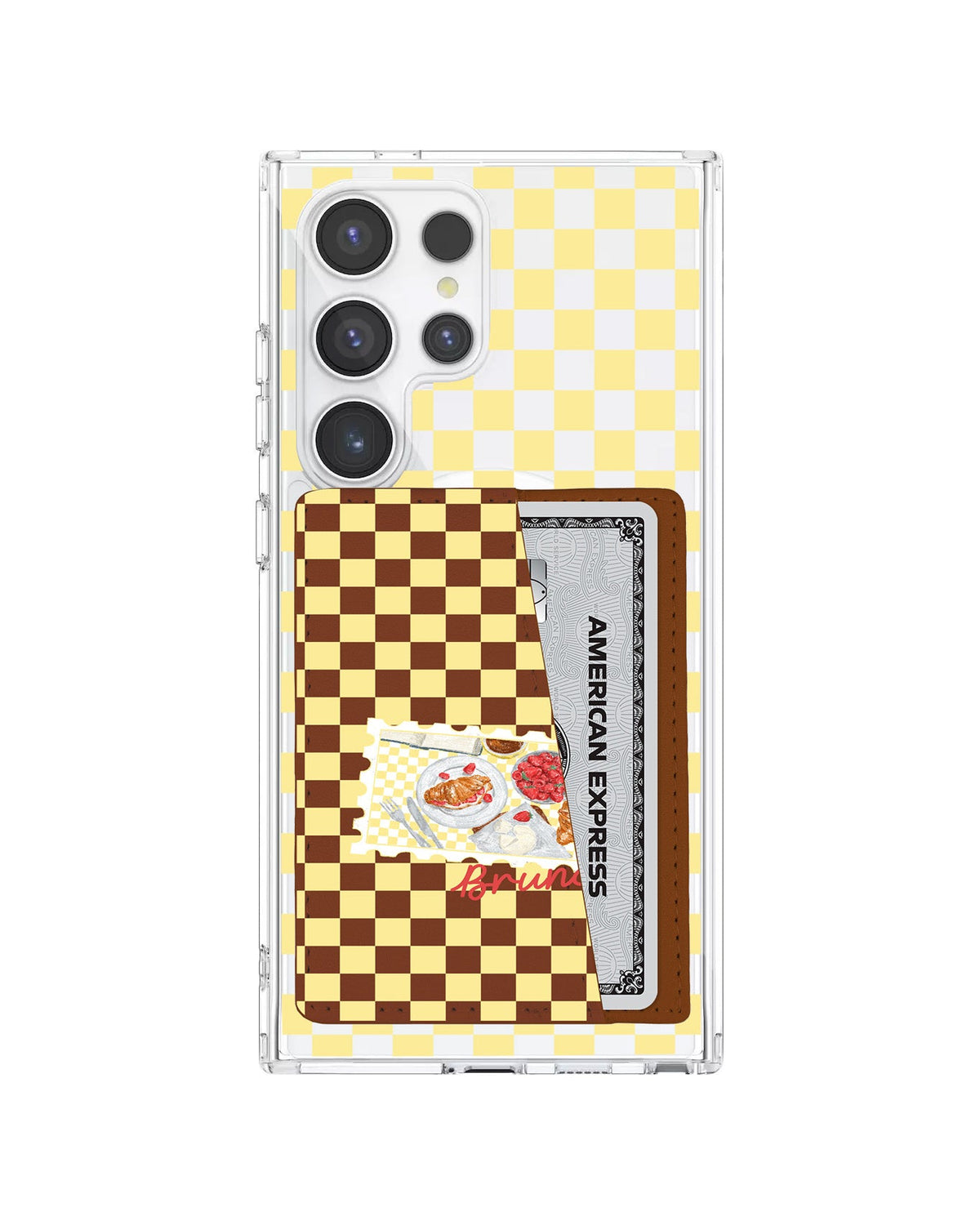 Android Leather Wallet Case - Brunch Date
