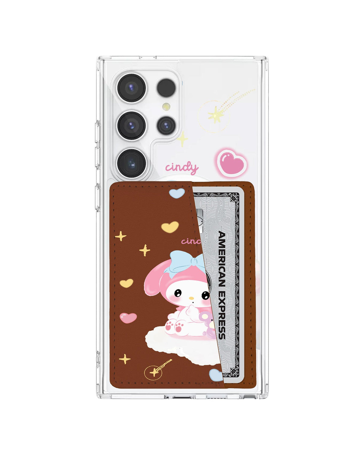 Android Leather Wallet Case - Love Melody