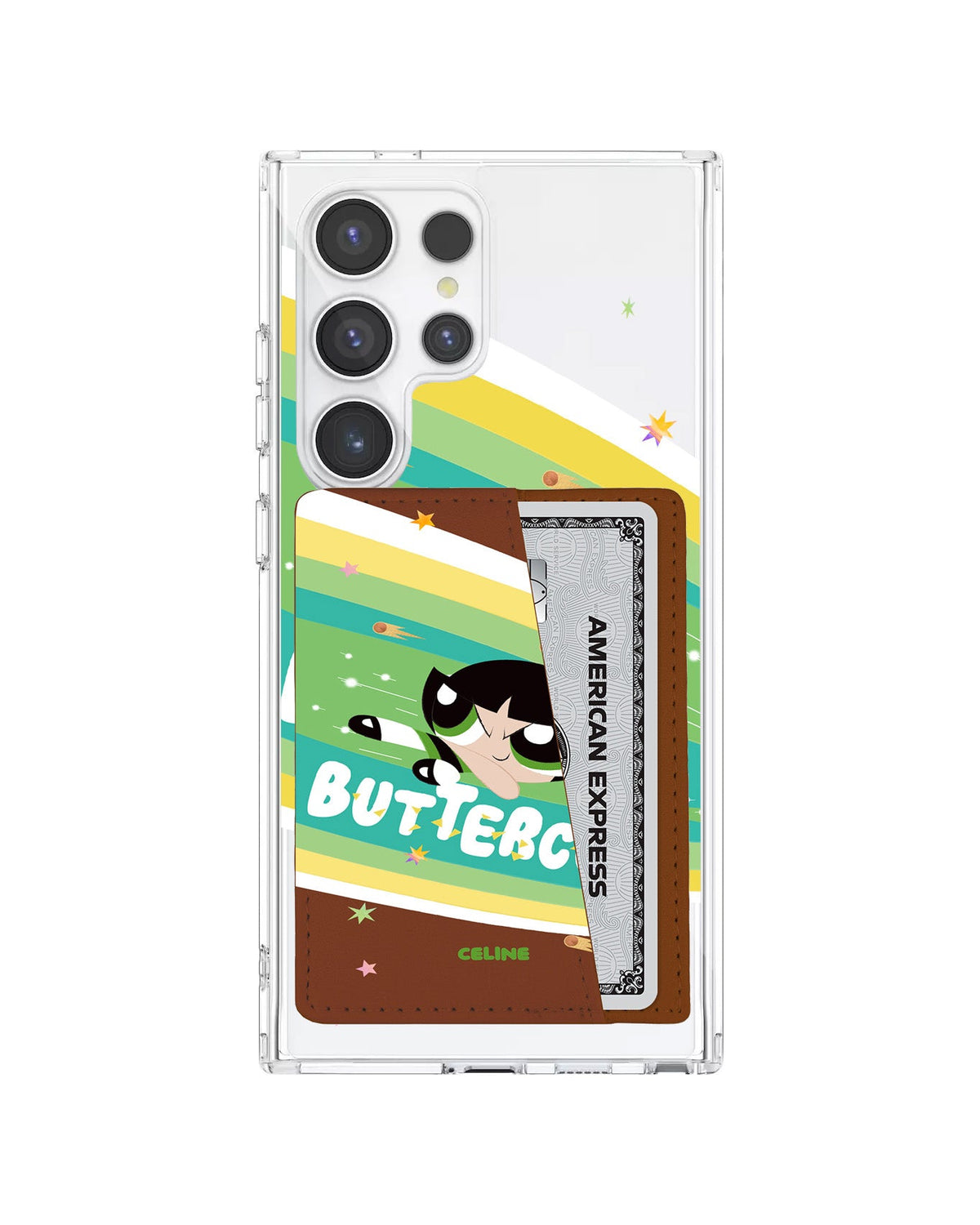 Android Leather Wallet Case - Buttercup