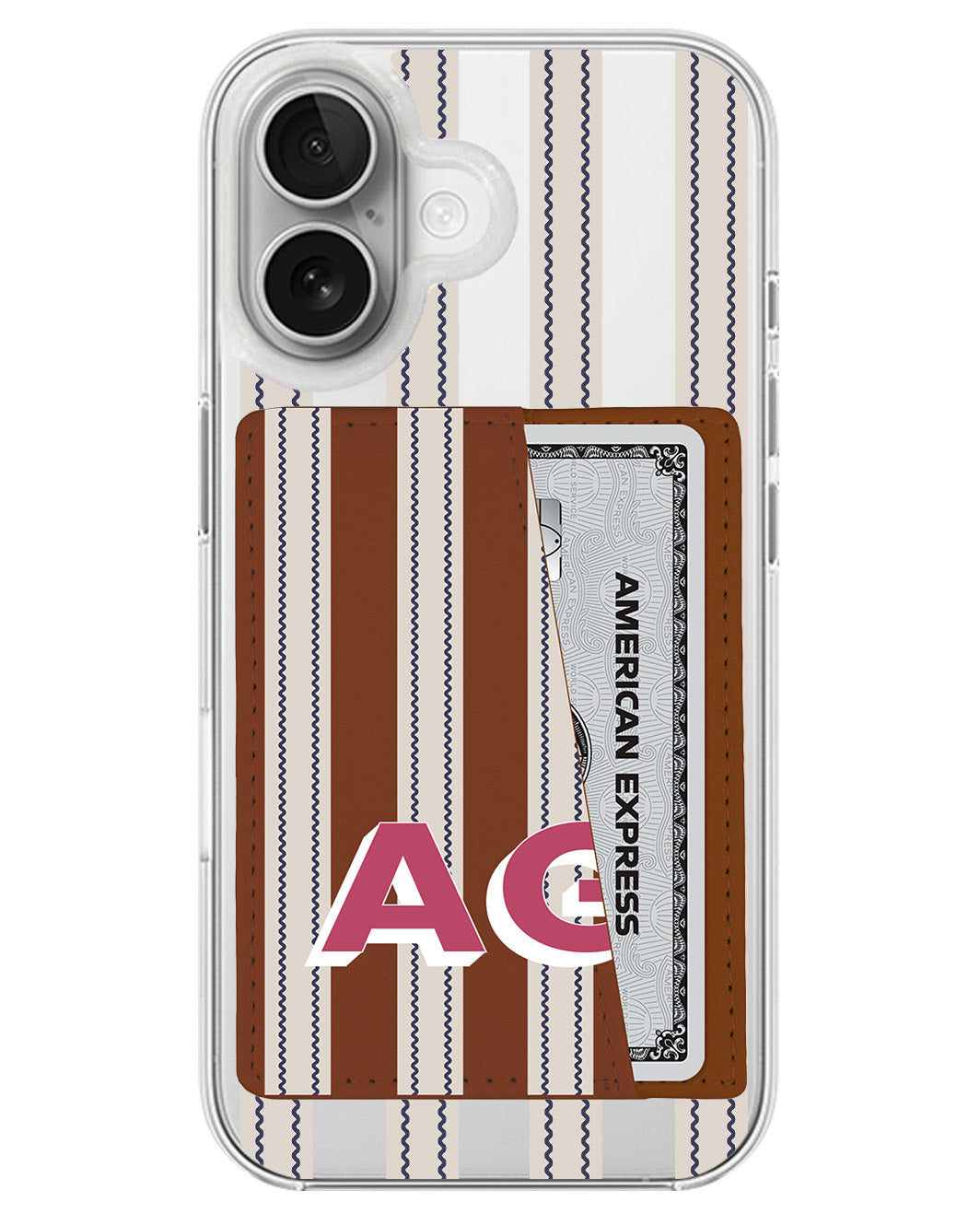 iPhone Leather Wallet Case - Coastal Classic 2