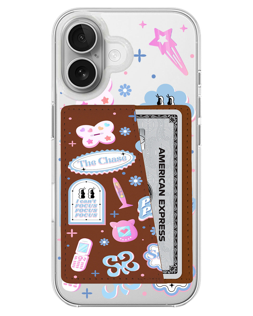 iPhone Leather Wallet Case - Heart2heart