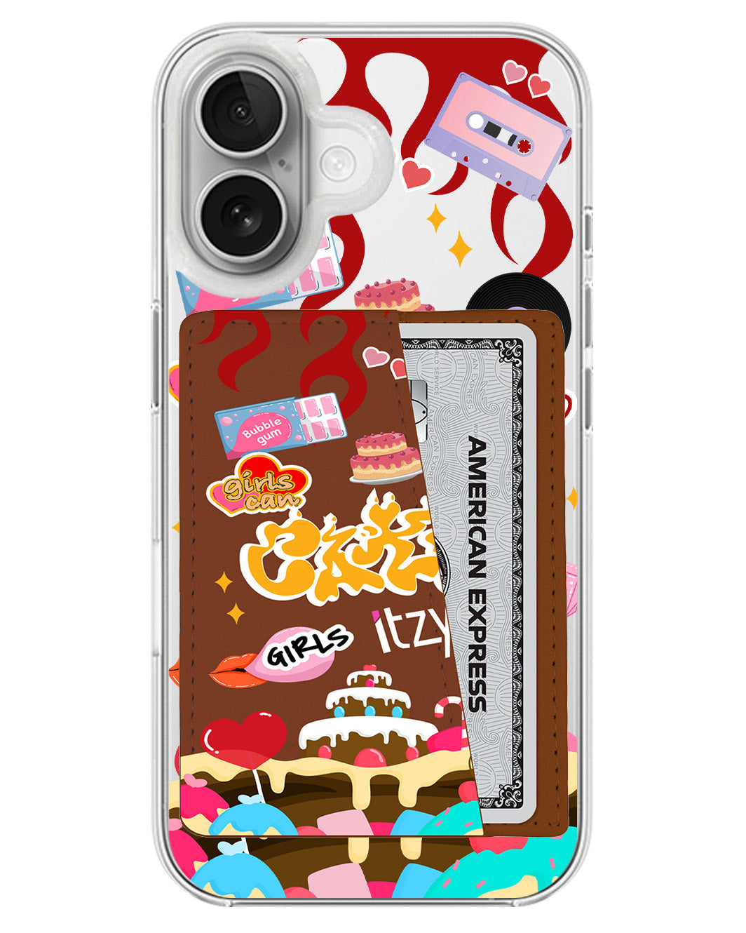 iPhone Leather Wallet Case - Itzy 3