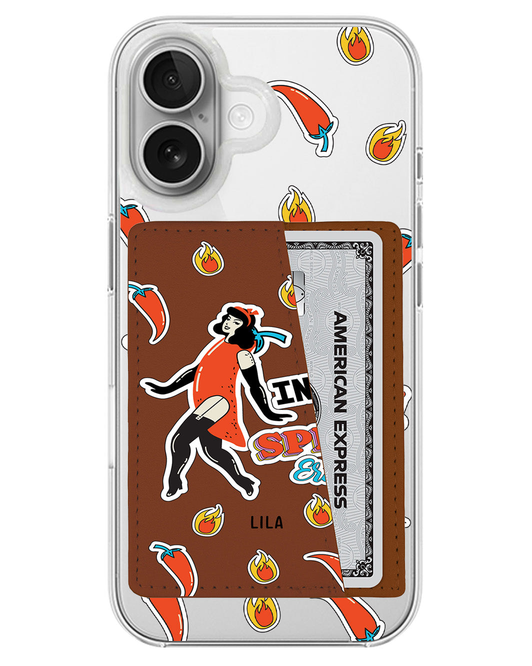 iPhone Leather Wallet Case - In My Spicy Era