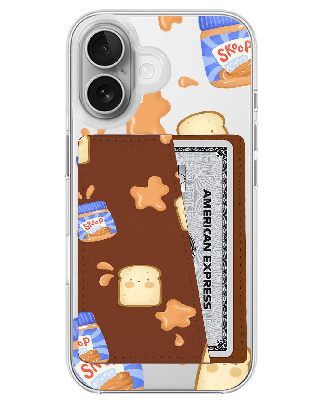 iPhone Leather Wallet Case - Skoop