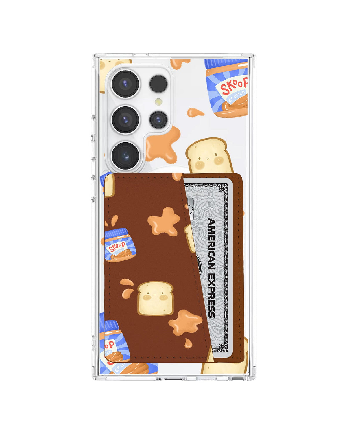 Android Leather Wallet Case - Skoop