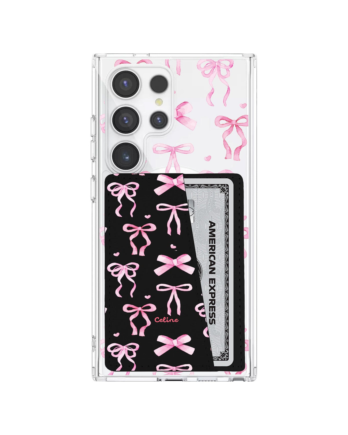 Android Leather Wallet Case - Love Coquette