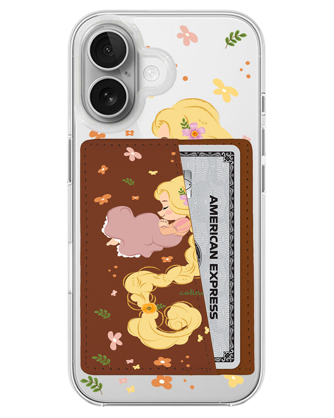 iPhone Leather Wallet Case - Rapunzel 2