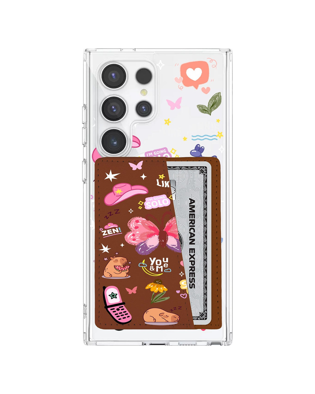 Android Leather Wallet Case - Jennie