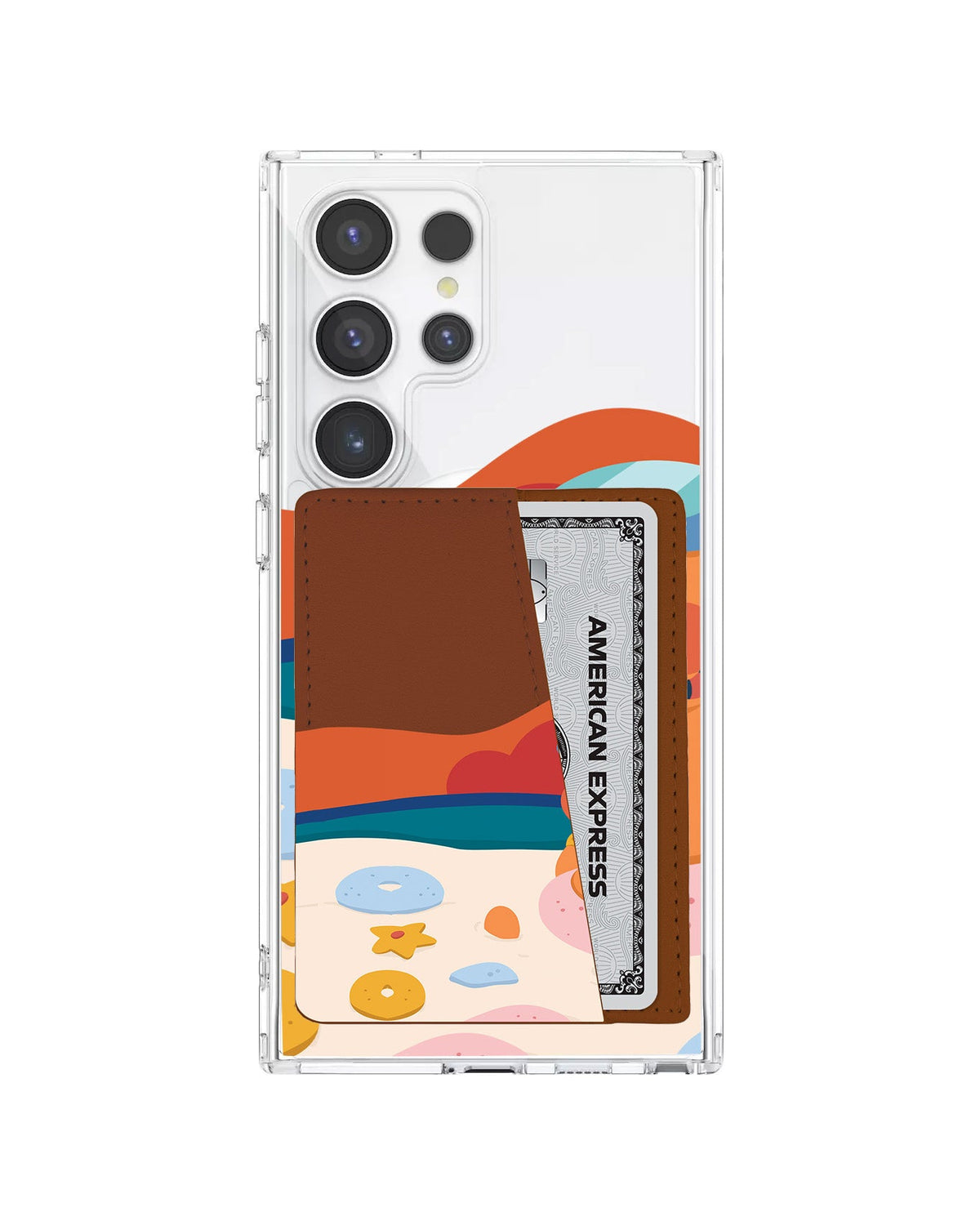 Android Leather Wallet Case - Beach Day Out