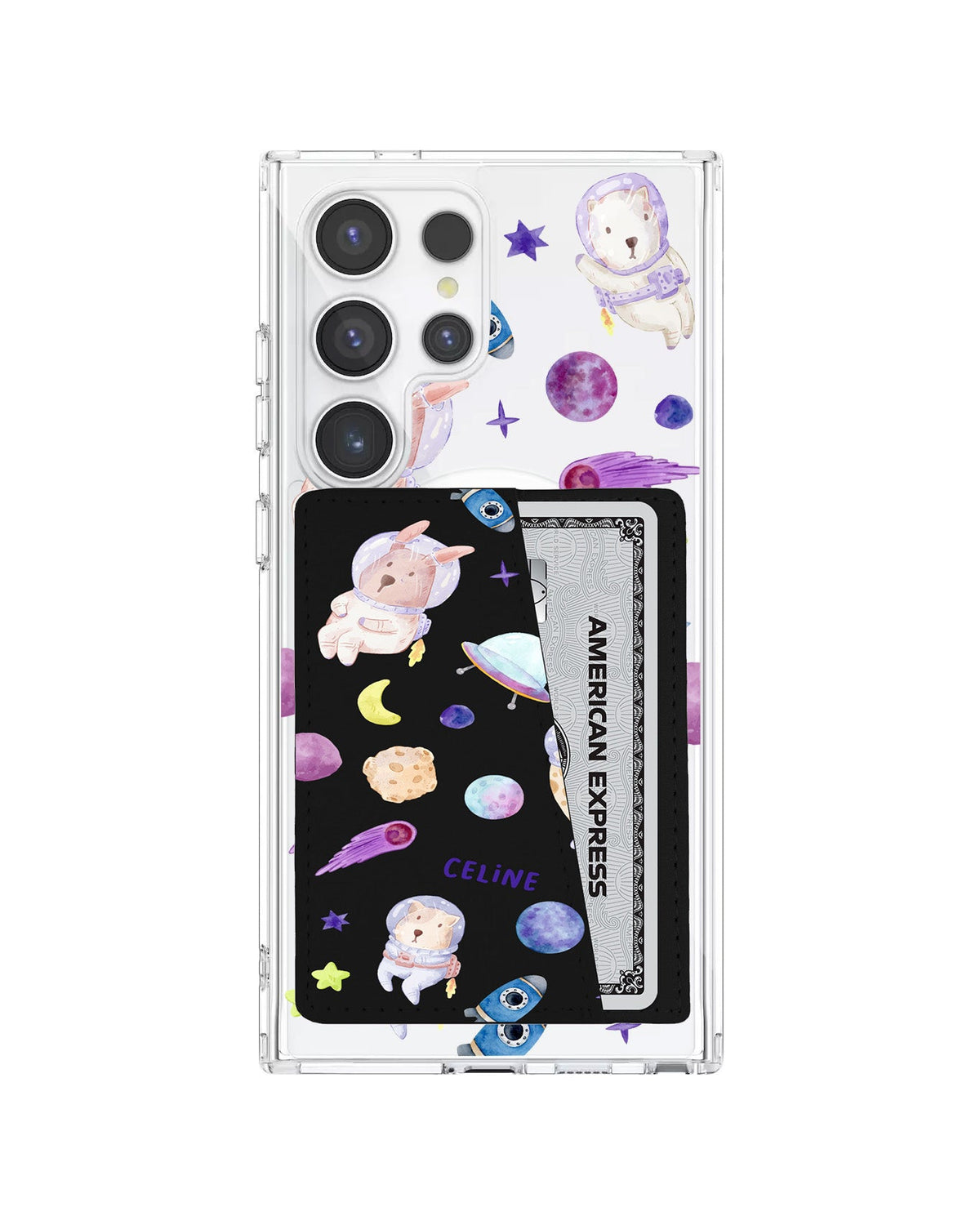 Android Leather Wallet Case - Animal Planet