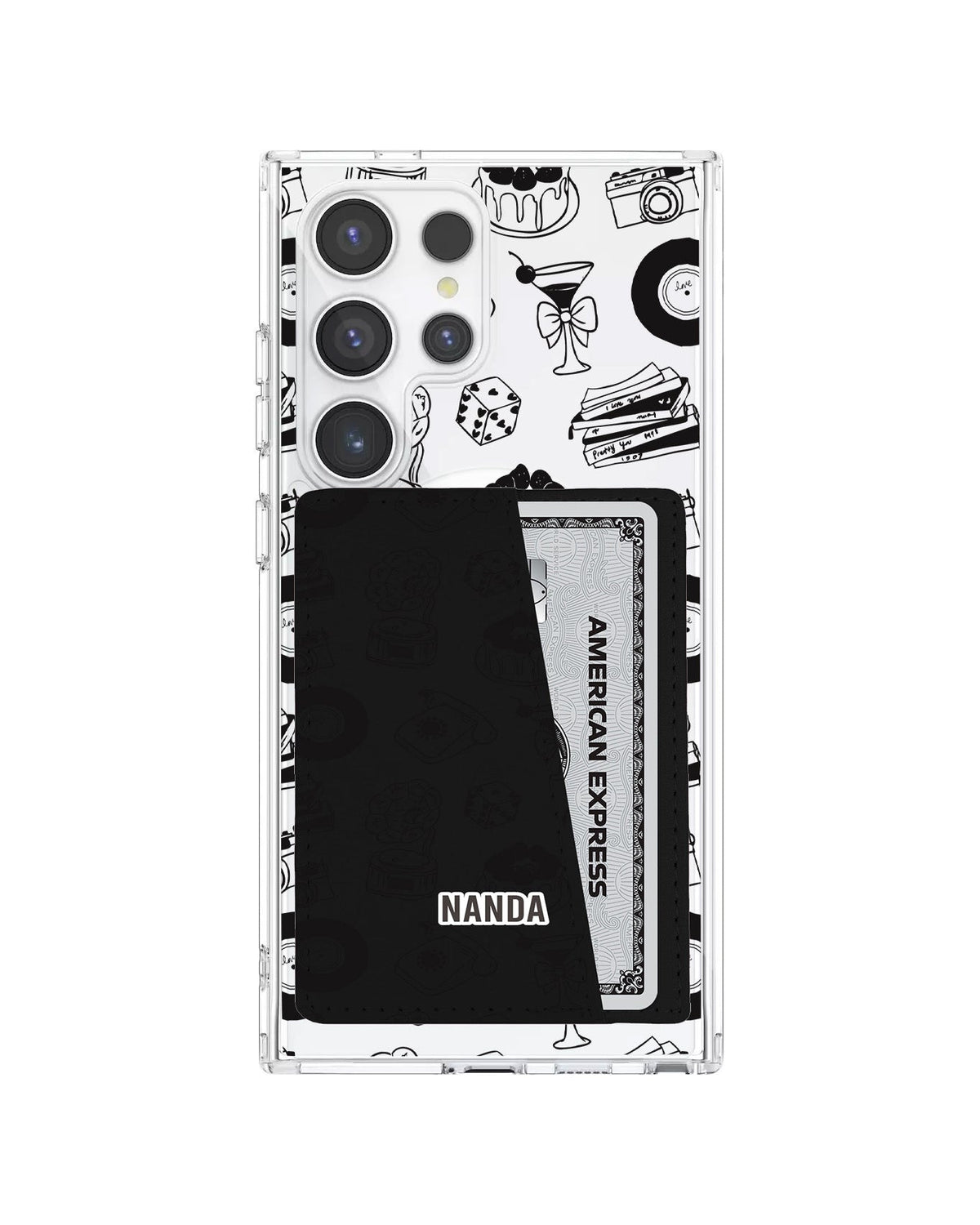 Android Leather Wallet Case - Sugar Rush