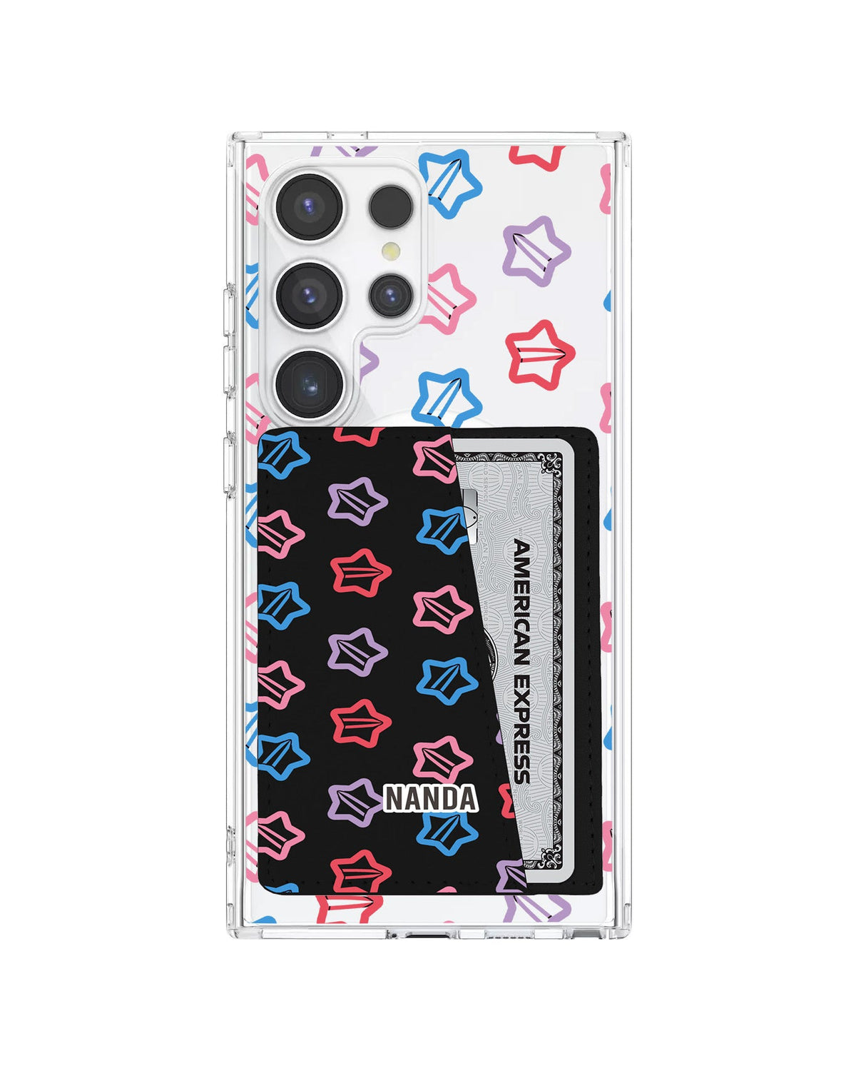 Android Leather Wallet Case - Twinkle Clips