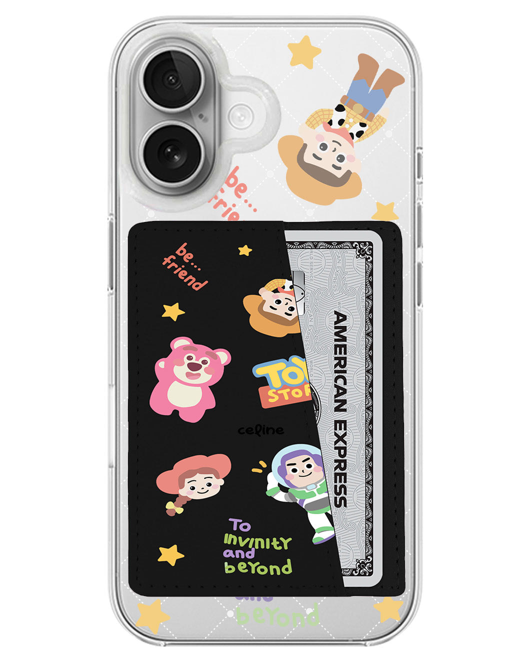 iPhone Leather Wallet Case - Toy Story 1