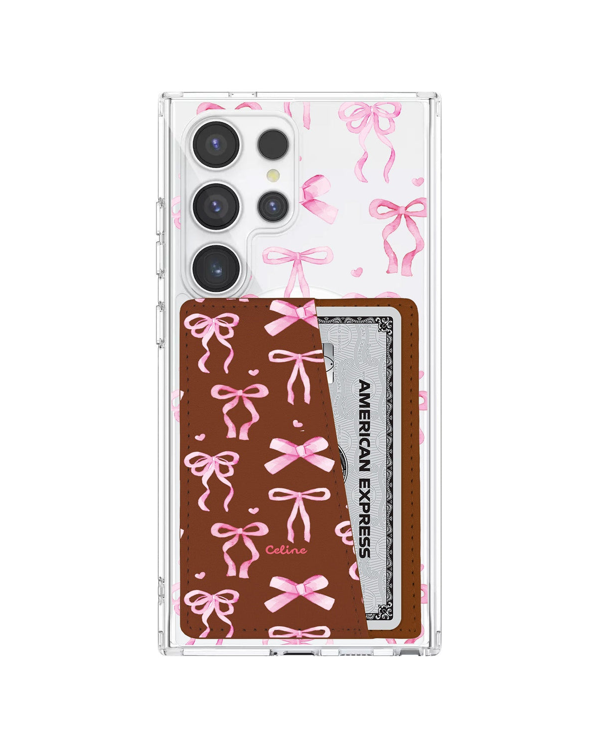 Android Leather Wallet Case - Love Coquette