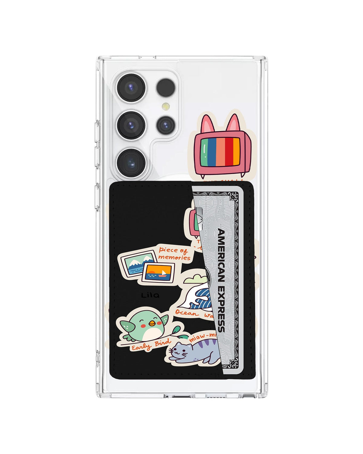 Android Leather Wallet Case - Nostalgic Day