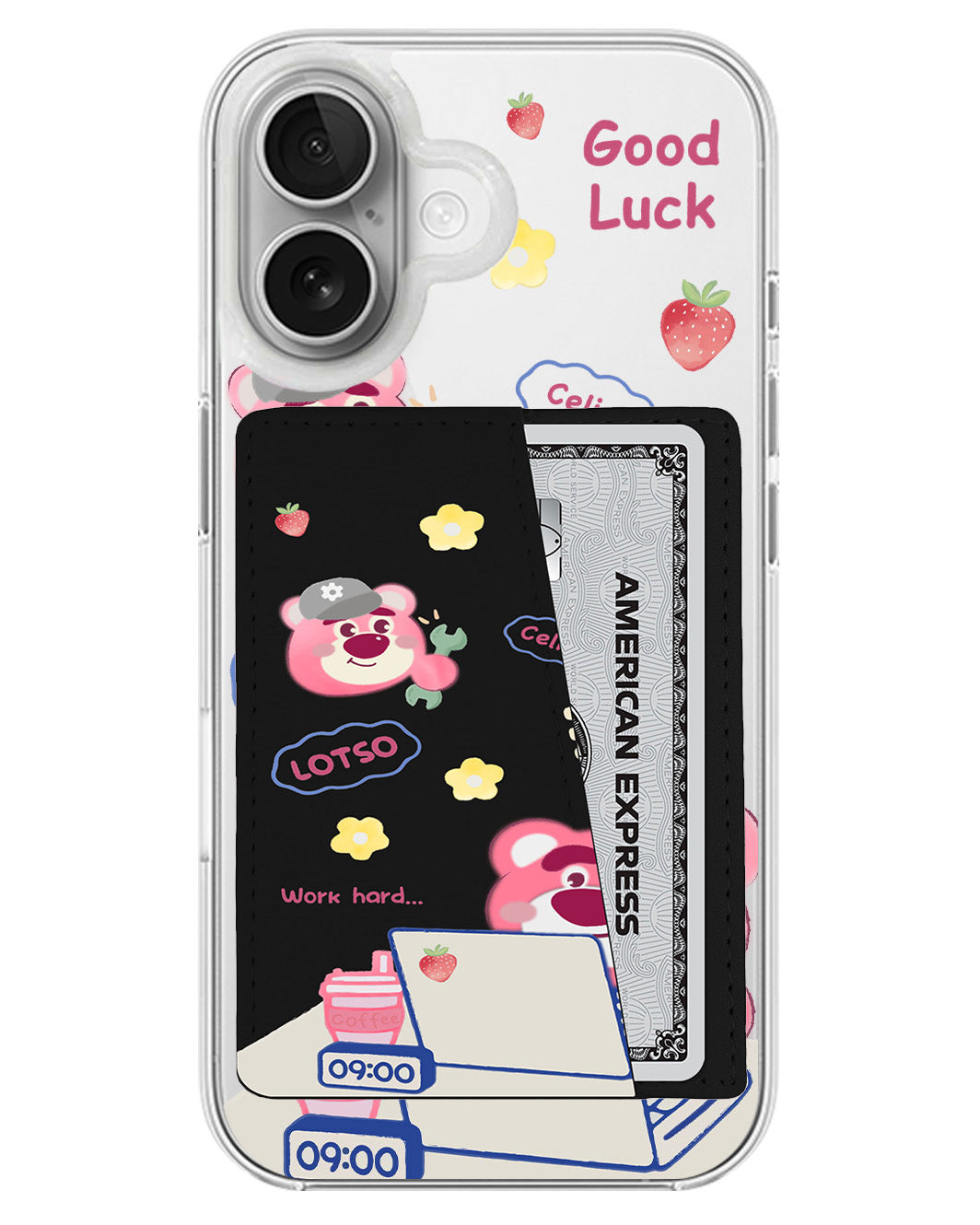 iPhone Leather Wallet Case - Lotso Work