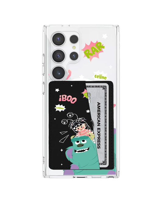 Android Leather Wallet Case - Monster Boo