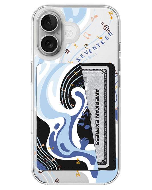 iPhone Leather Wallet Case - Seventeen 1