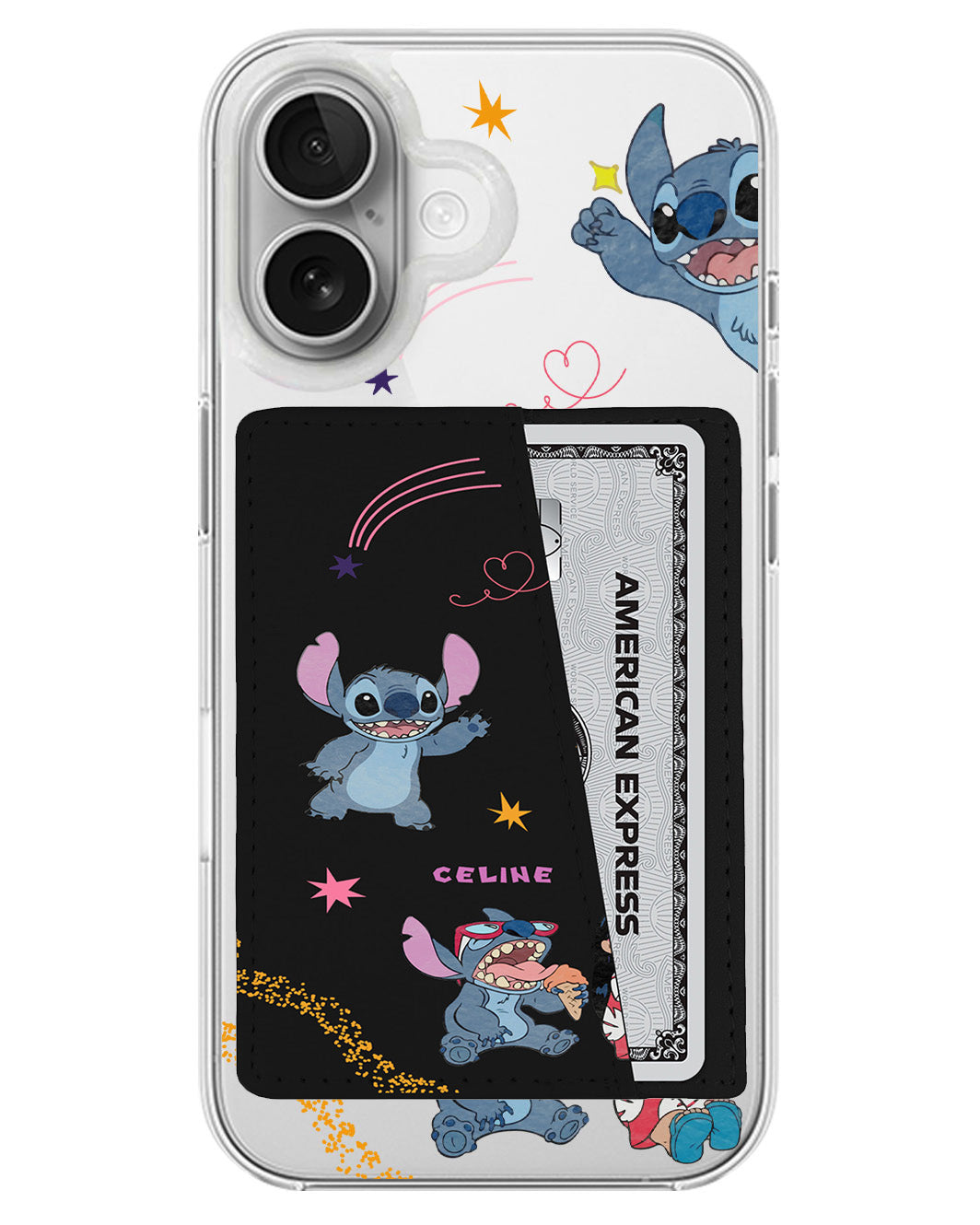 iPhone Leather Wallet Case - Stitch 2