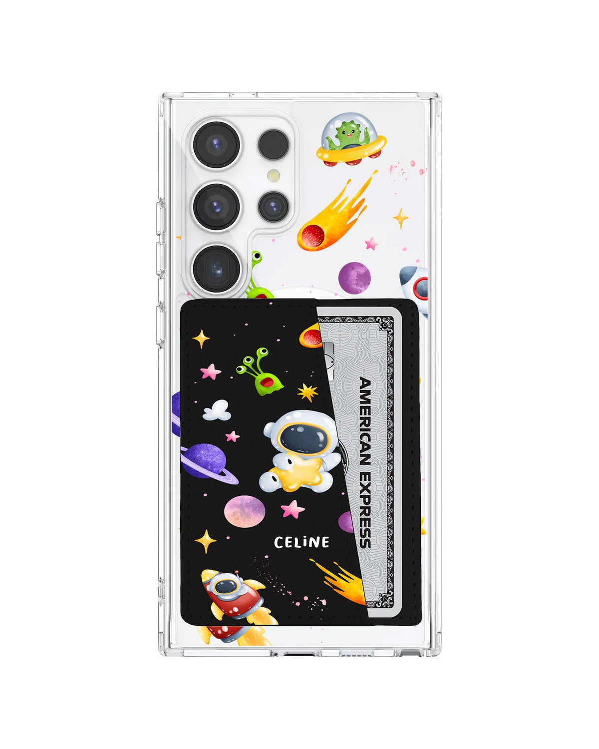 Android Leather Wallet Case - Spaceup