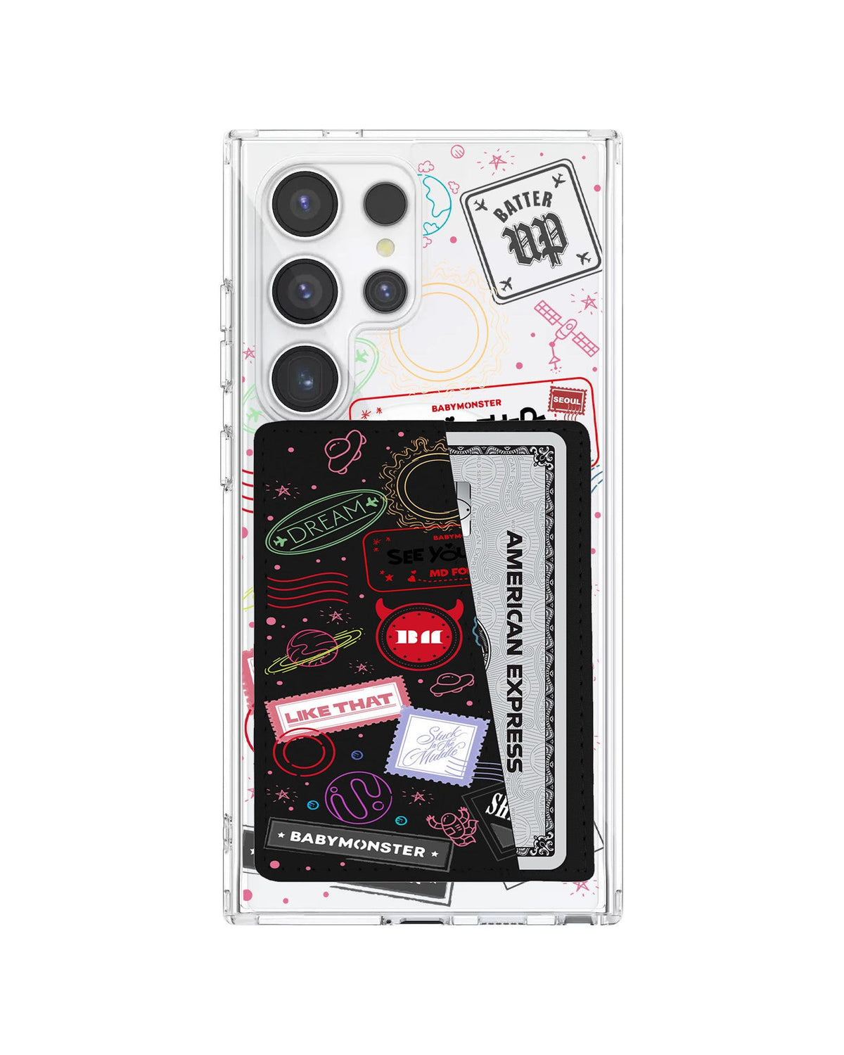 Android Leather Wallet Case - Babymon 2