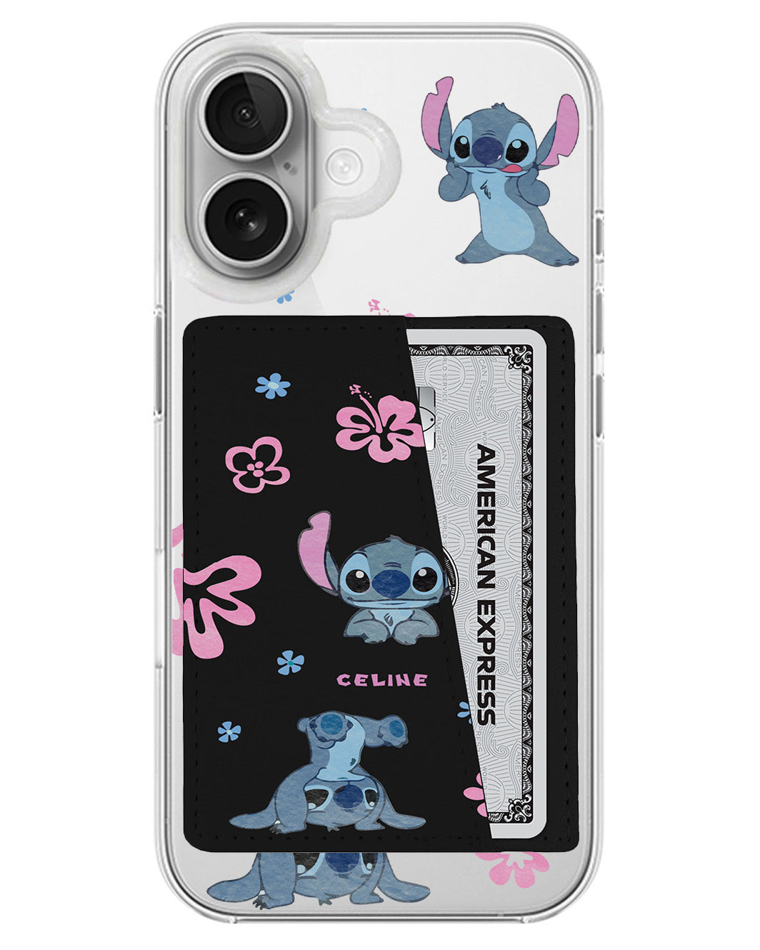 iPhone Leather Wallet Case - Stitch 1