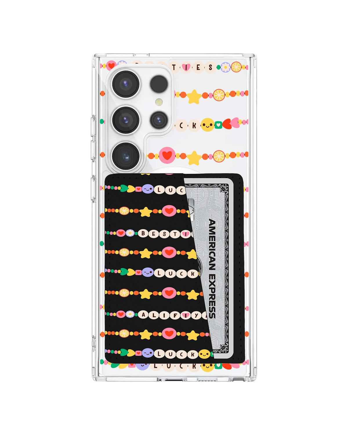 Android Leather Wallet Case - Friendship Bracelet