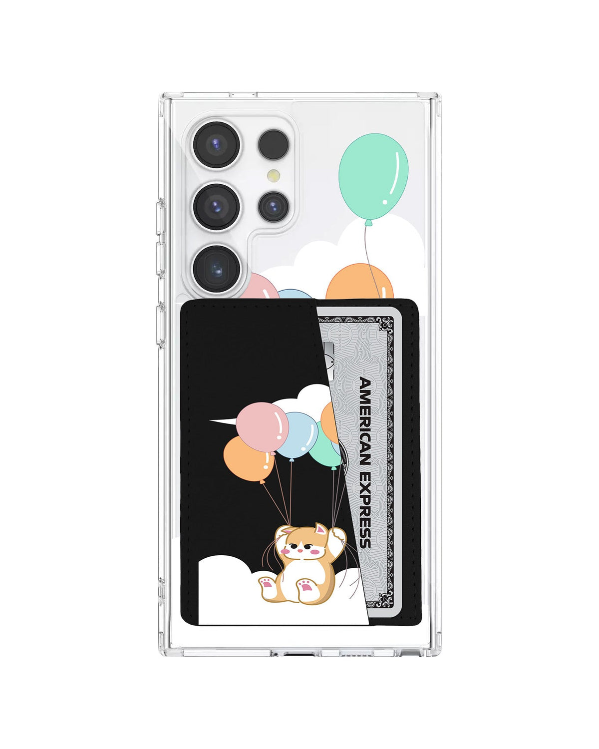Android Leather Wallet Case - Kitten