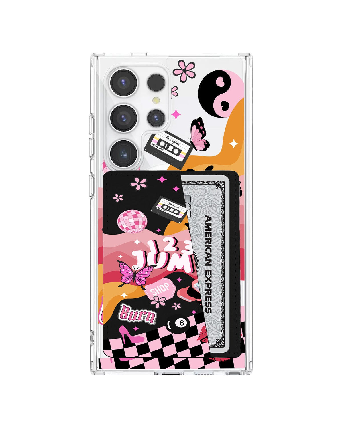 Android Leather Wallet Case - Blackpink 4
