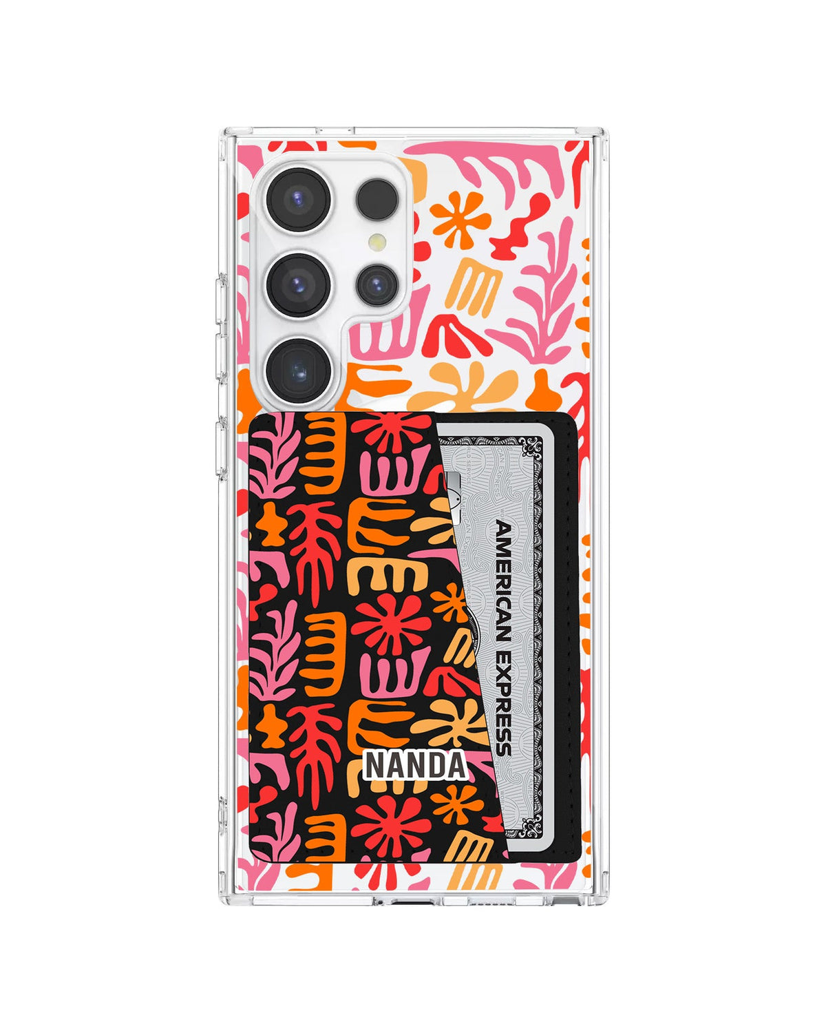 Android Leather Wallet Case - Floral Fiesta