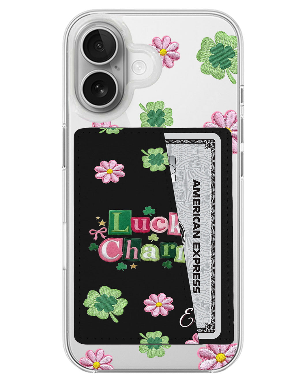iPhone Leather Wallet Case - Lucky Charms