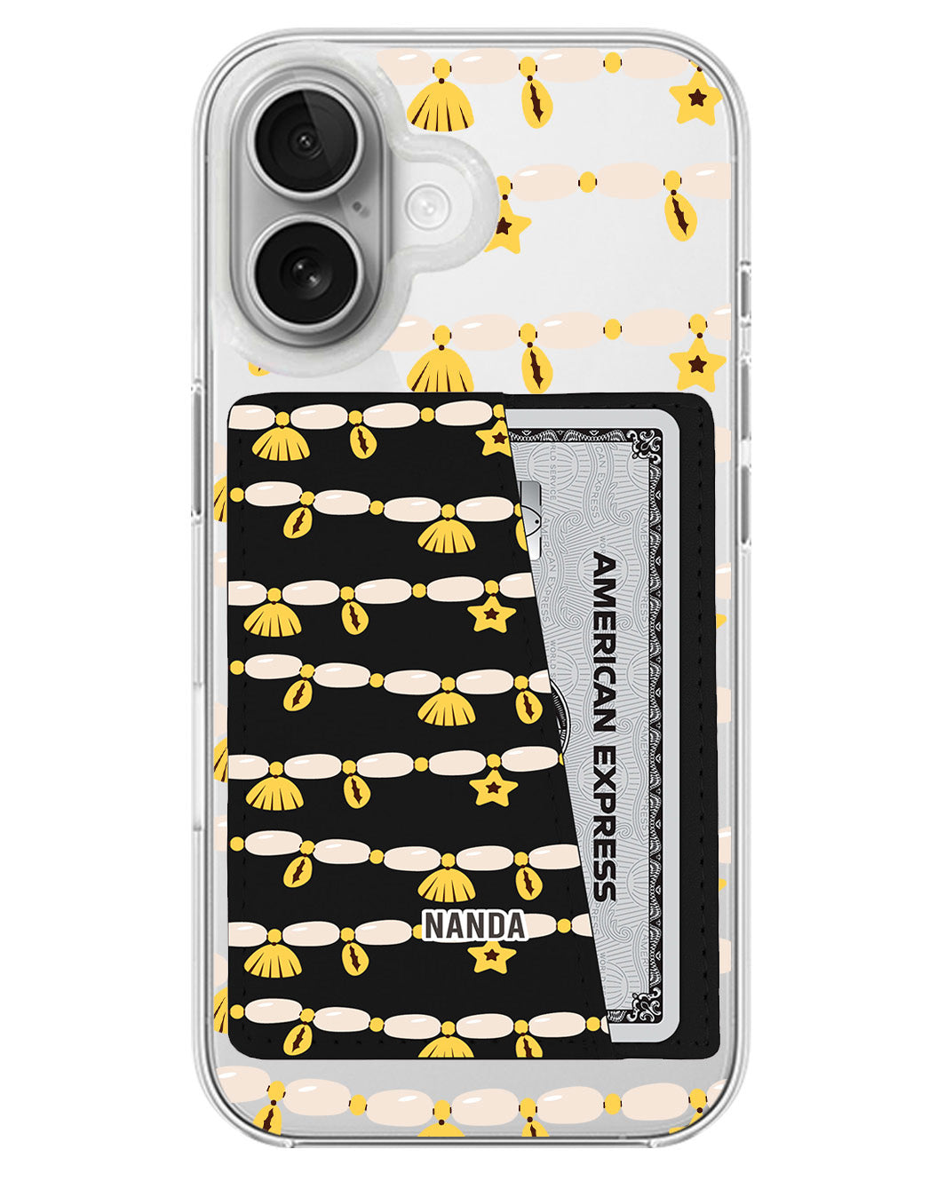 iPhone Leather Wallet Case - Sea Treasure