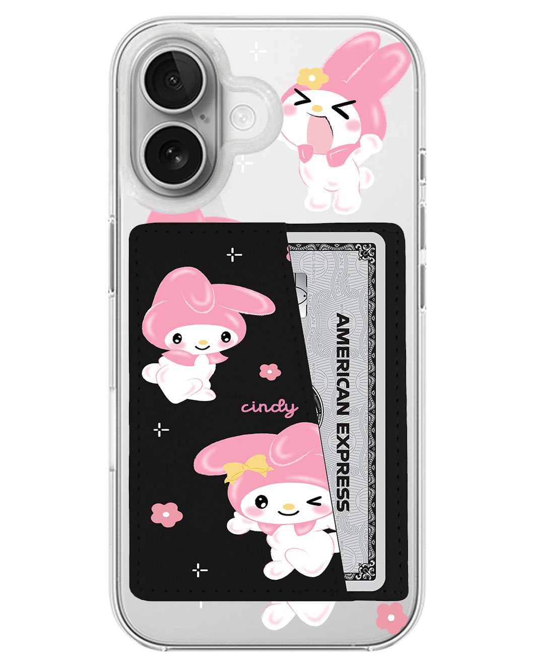 iPhone Leather Wallet Case - My Melody 2