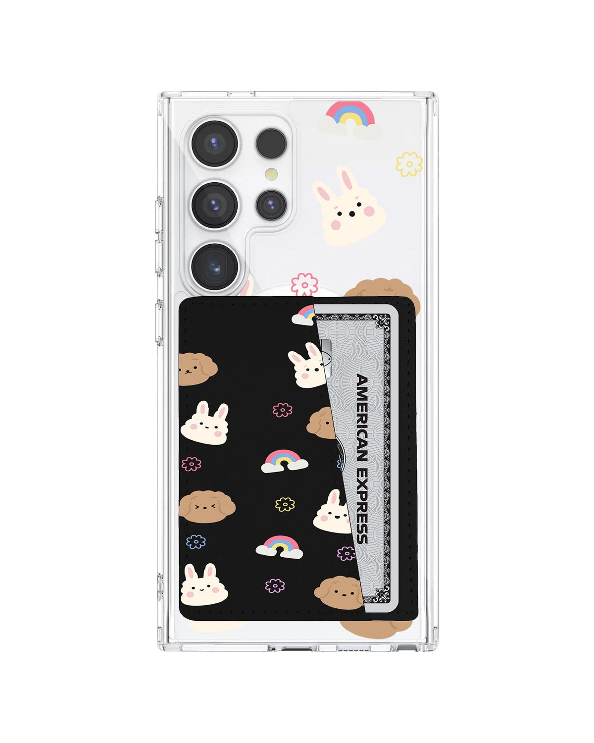 Android Leather Wallet Case - Puppymoji