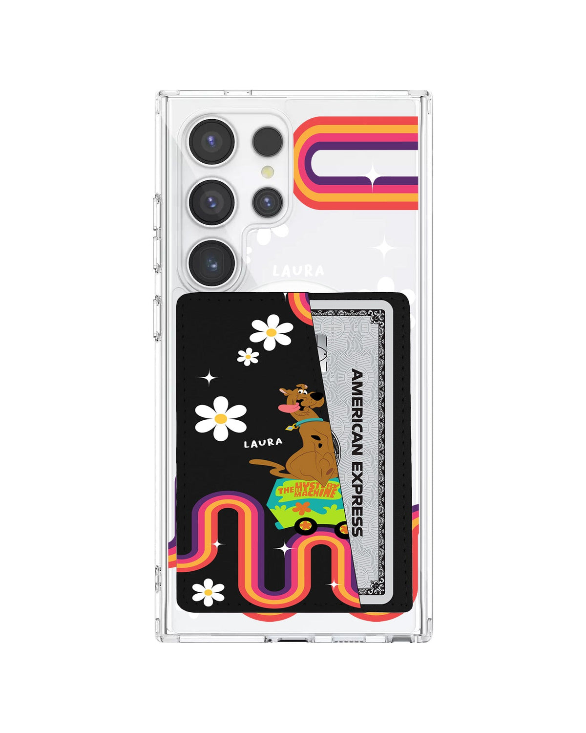 Android Leather Wallet Case - The Mystery Machine