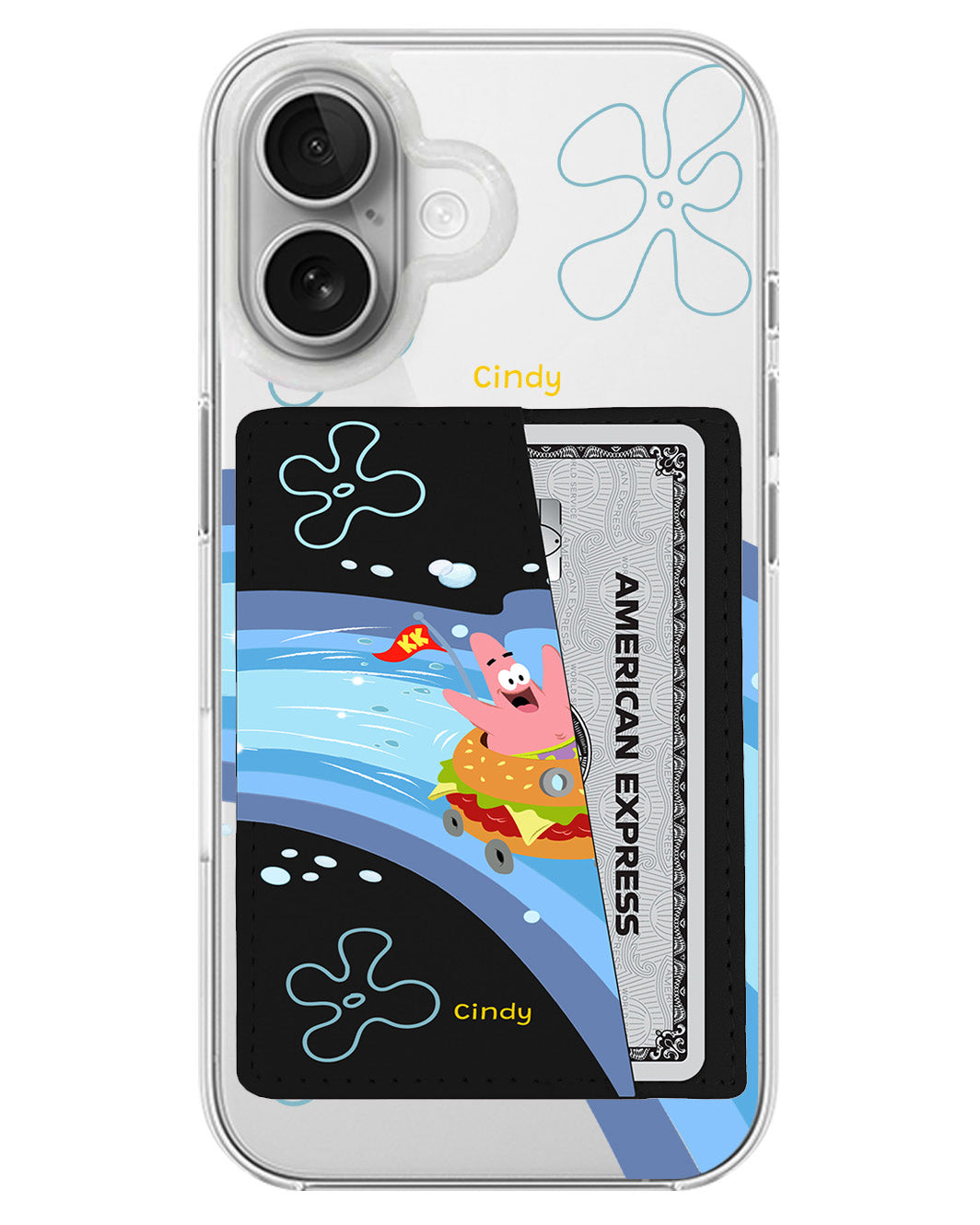 iPhone Leather Wallet Case - Spongebob Tour