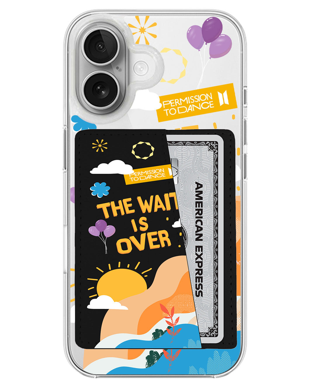 iPhone Leather Wallet Case - BTS 2