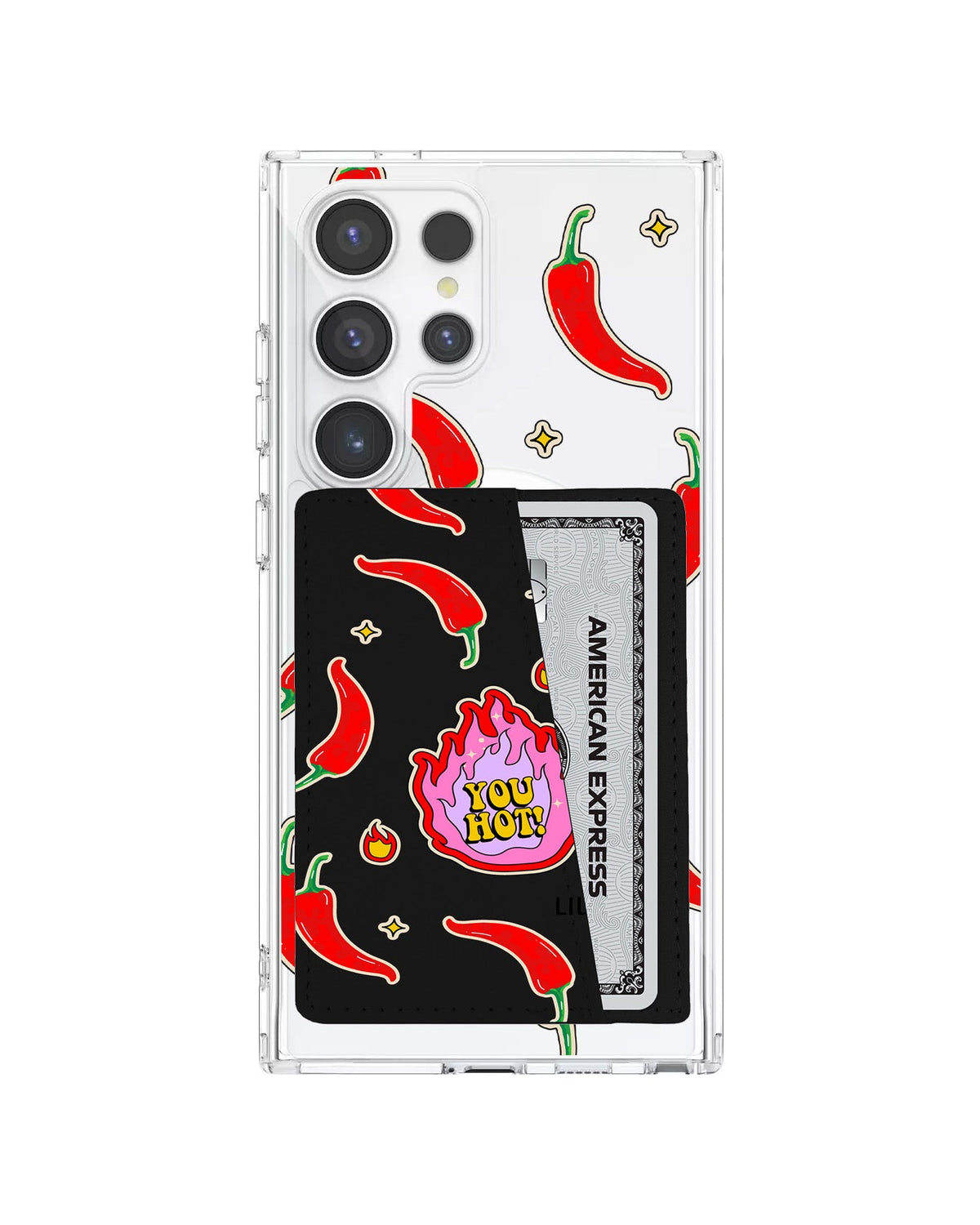 Android Leather Wallet Case - Too Hot To Handle
